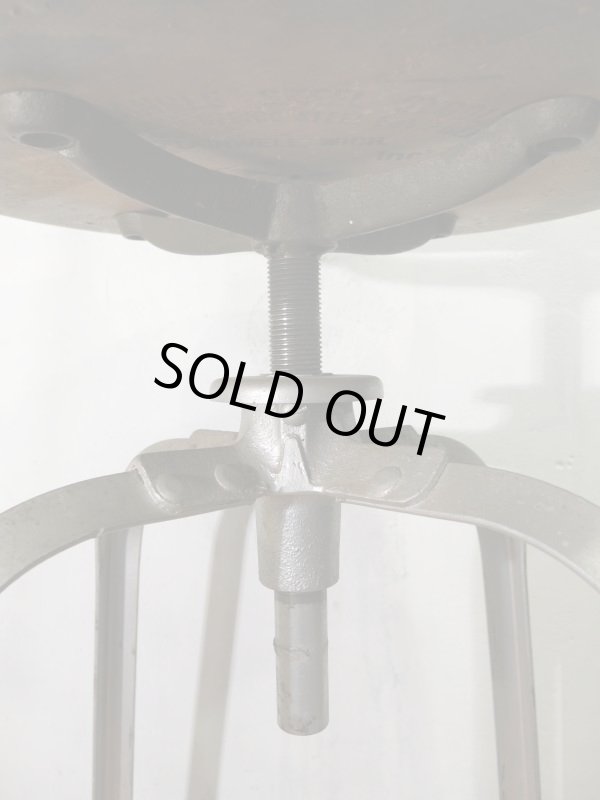 画像4: ＵＳＡ輸入 VINTAGE ビンテージ インダストリアル スツール 工業