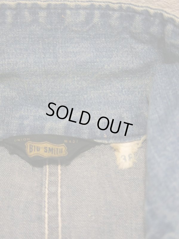 画像11: 60s70s VINTAGE BIG SMITH ビンテージ ビッグスミス デニム カバーオール