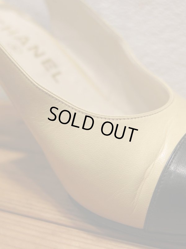 画像4: CHANEL シャネル バイカラー パンプス ハイヒール 