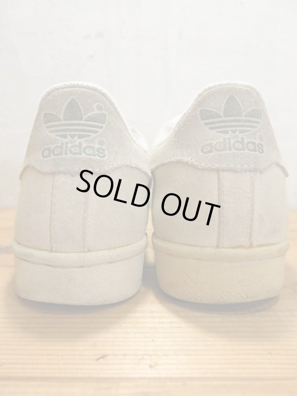 画像4: 97年製 adidas アディダス SUPER STAR スーパースター キャンバス 白 size8.5