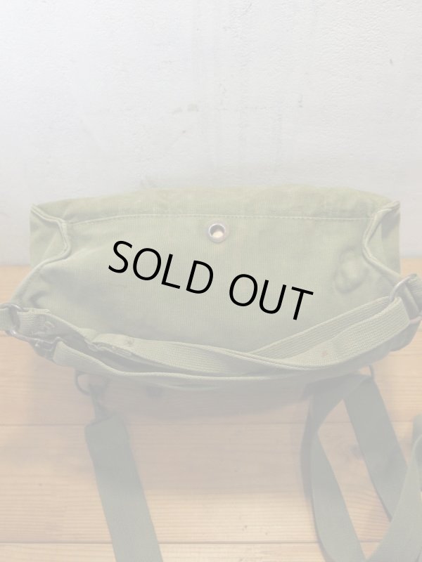 画像10: 1940年代製 米軍 US ARMY ガスマスクバッグ