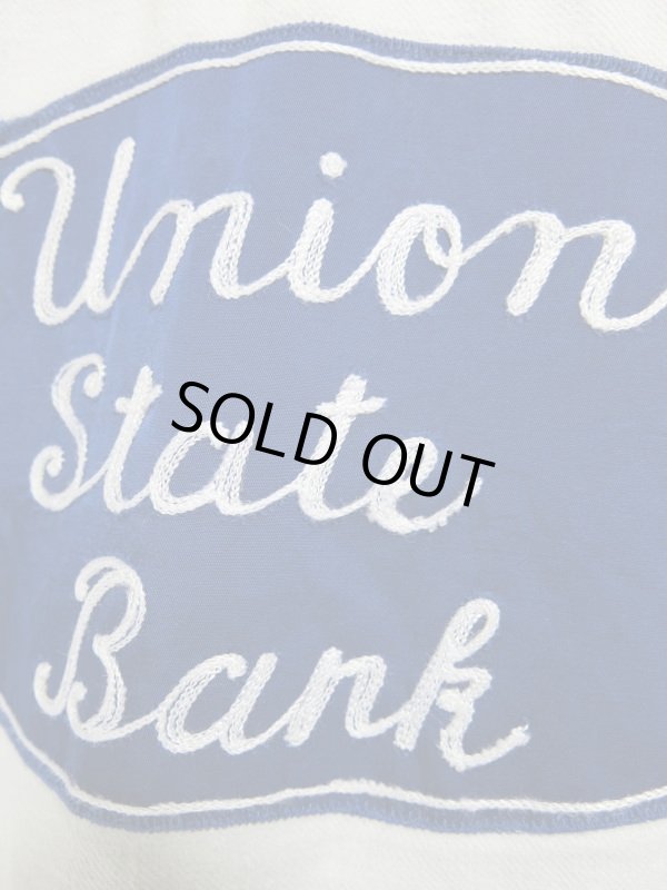 画像6: 50s60s Vintage RUSSELL UNION STATE BANK ベースボールシャツ