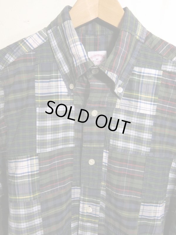 画像2: Brooks Brothers ブルックスブラザーズ パッチワーク シャツ