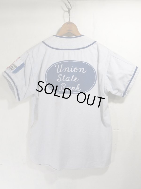 画像5: 50s60s Vintage RUSSELL UNION STATE BANK ベースボールシャツ