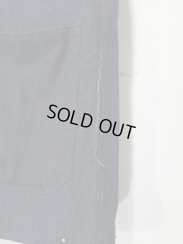 画像6: 40s Vintage US NAVY ビンテージ 米海軍 ショールカラー デニム カバーオール