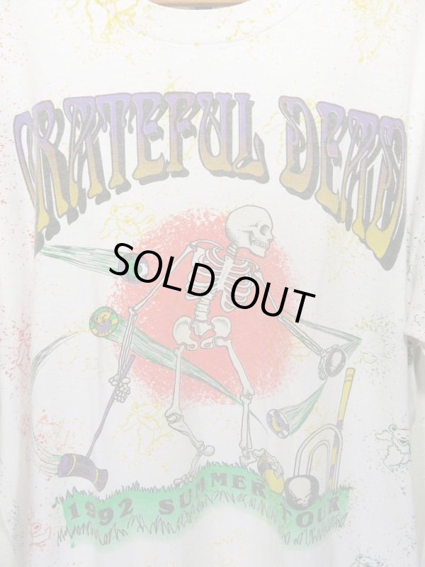90s Grateful Dead グレイトフルデッド 総柄 ツアー Tシャツ