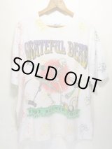 画像: 90s Grateful Dead グレイトフルデッド 総柄 ツアー Tシャツ