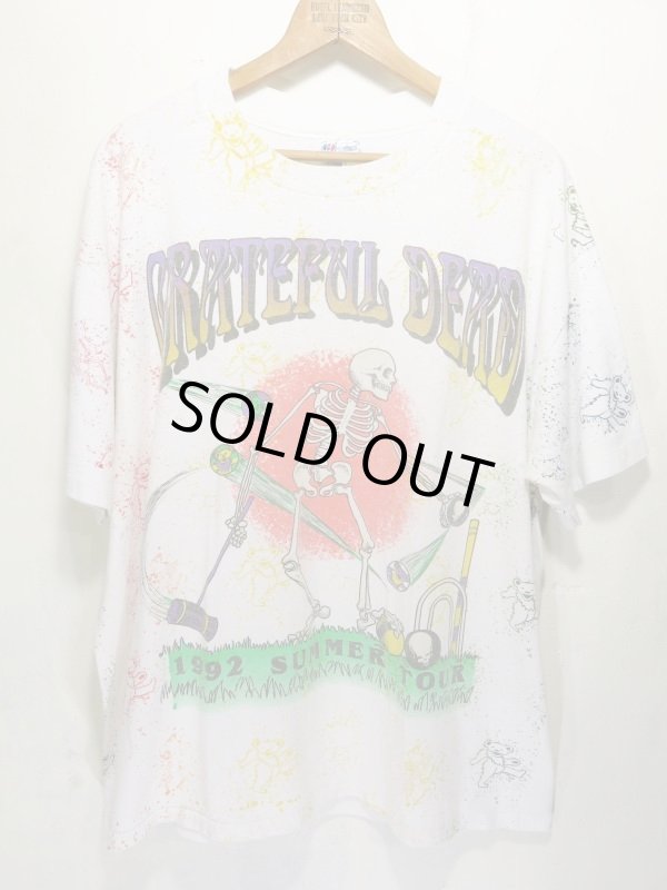 画像1: 90s Grateful Dead グレイトフルデッド 総柄 ツアー Tシャツ