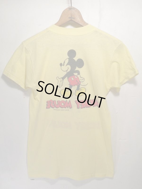 画像3: 80s Vintage MICKEY ビンテージ ミッキー Tシャツ バックプリント！ディズニー