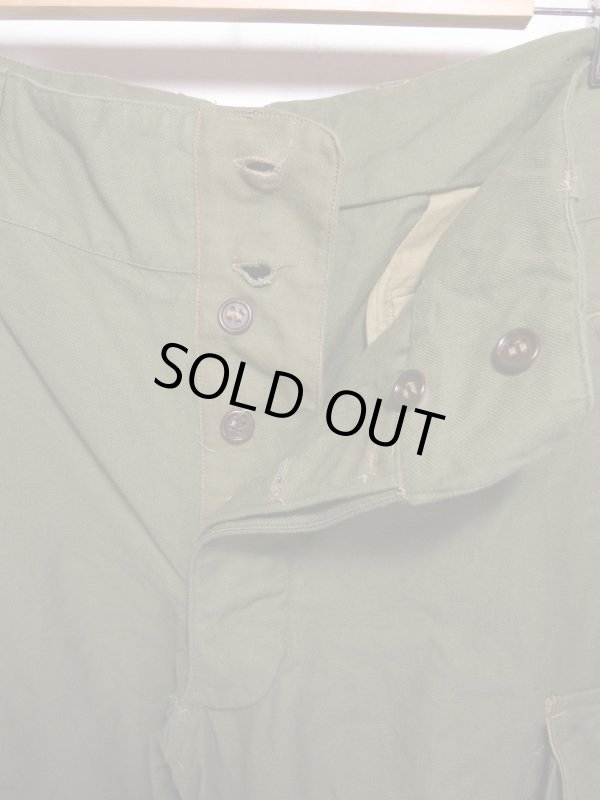 画像9: 50's VINTAGE French ARMY M-47 Cargo pants フランス軍 カーゴパンツ 初期 中期