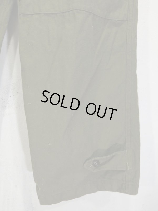 画像3: 50's VINTAGE French ARMY M-47 Cargo pants フランス軍 カーゴパンツ 初期 中期