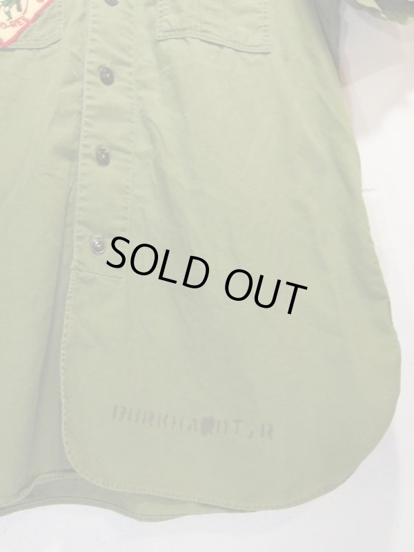 画像4: 1961年 USA Vintage BOY SCOUTS Shirt ビンテージ ボーイスカウトシャツ