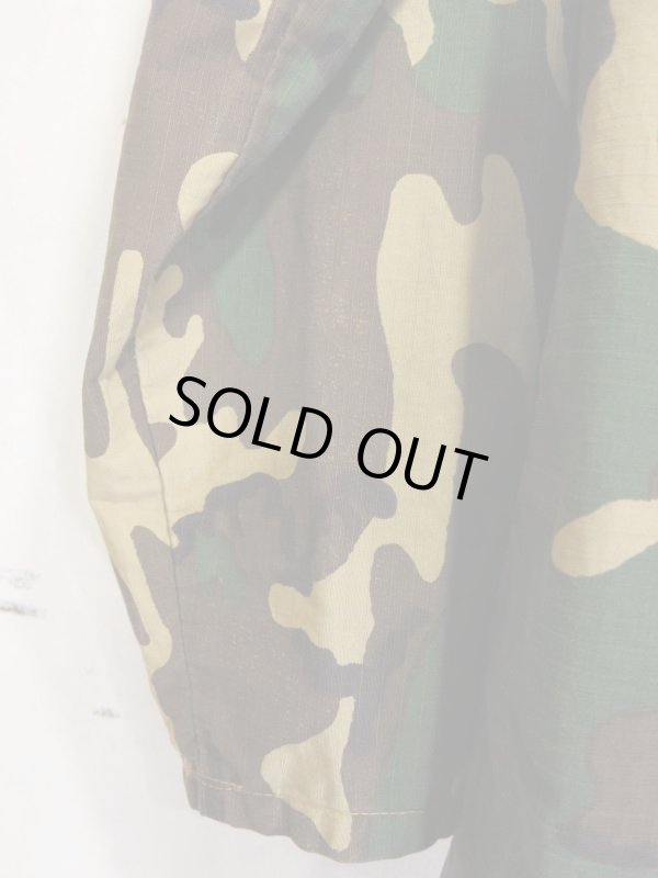 画像7:  60's USA VINTAGE アメリカ ビンテージ ウッドランドカモ ハンティング カバーオール リップストップ