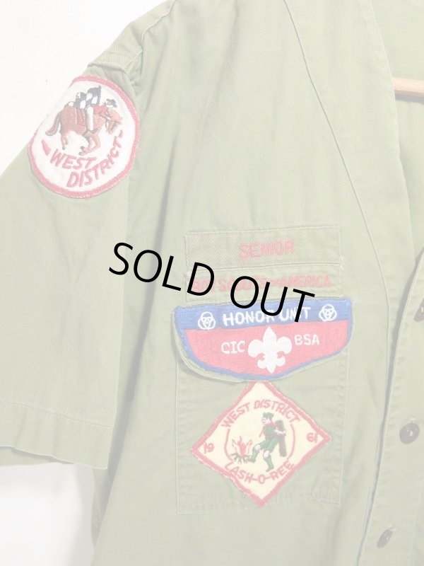 画像2: 1961年 USA Vintage BOY SCOUTS Shirt ビンテージ ボーイスカウトシャツ