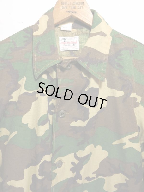 画像2:  60's USA VINTAGE アメリカ ビンテージ ウッドランドカモ ハンティング カバーオール リップストップ