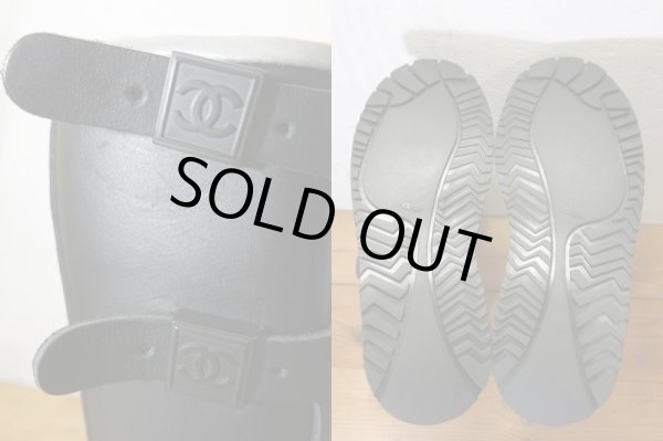 画像5: 美品！ CHANEL シャネル バイカー ブーツ ココマーク デカココ BOOT