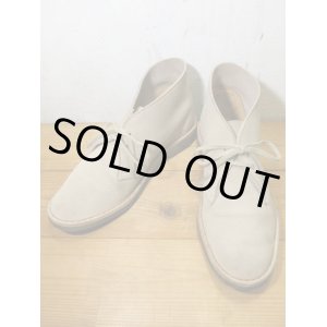 画像: イギリス製 Clarks クラークス チャッカーブーツ スウェード size7