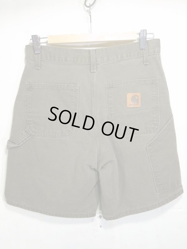 画像1: SALE！90s Carhartt カーハート ダック ペインター ショートパンツ Lブラウン