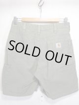 画像: SALE！90s Carhartt カーハート ダック ペインター ショートパンツ Lカーキ