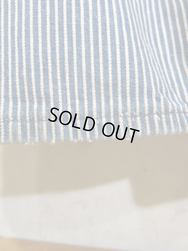 画像6: USA製 OSH KOSH over all オシュコシュ ヒッコリー オーバーオール