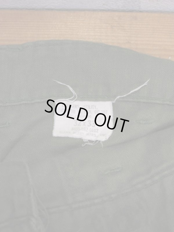 画像7: '72 VINTAGE US ARMY アメリカ軍 ミリタリー ベイカーパンツ ユーティリティー