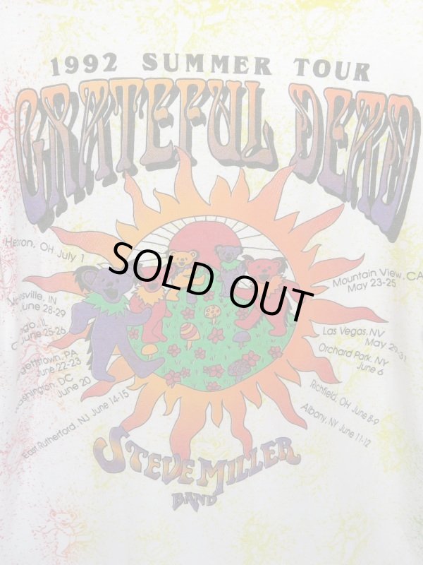 画像5: 90s Grateful Dead グレイトフルデッド 総柄 ツアー Tシャツ SIZE L