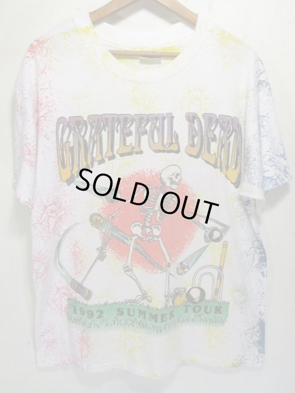 90s Grateful Dead グレイトフルデッド 総柄 ツアー Tシャツ SIZE L 