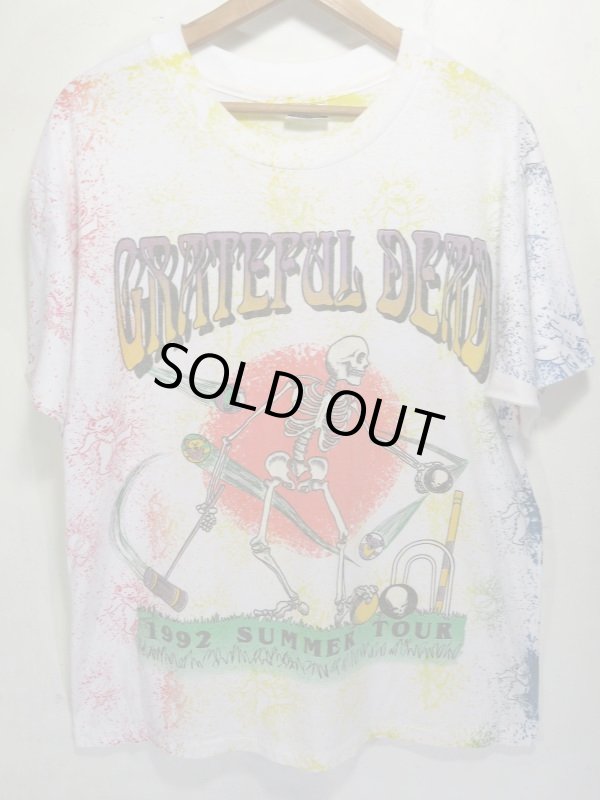 画像1: 90s Grateful Dead グレイトフルデッド 総柄 ツアー Tシャツ SIZE L