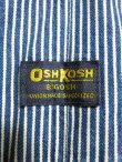 画像3: USA製 OSH KOSH over all オシュコシュ ヒッコリー オーバーオール