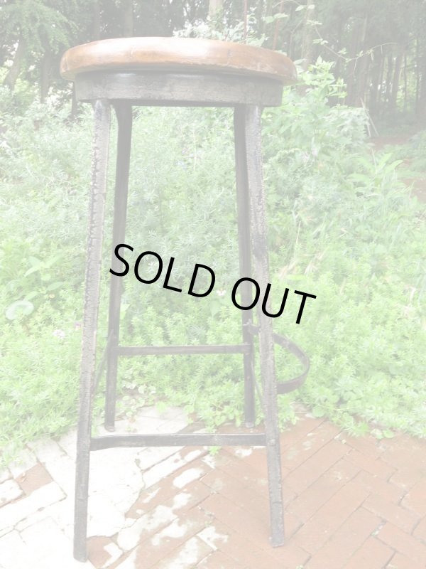 画像4: ＵＳＡ輸入 VINTAGE ビンテージ インダストリアル スツール 工業