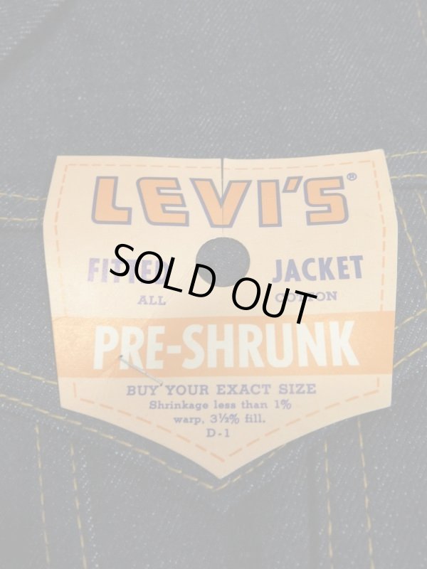 画像3: デッドストック！60s VINTAGE LEVI'S ビンテージ リーバイス 70805 BIG E KID10