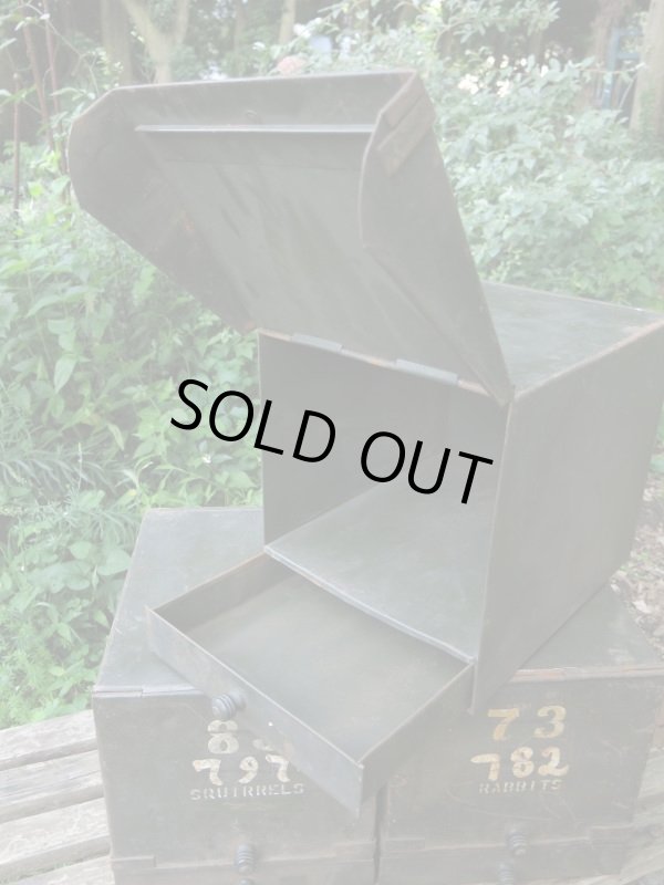 画像5: USA輸入 VINTAGE ビンテージ ステンシル メタル ロッカー GOOD SHPHERD