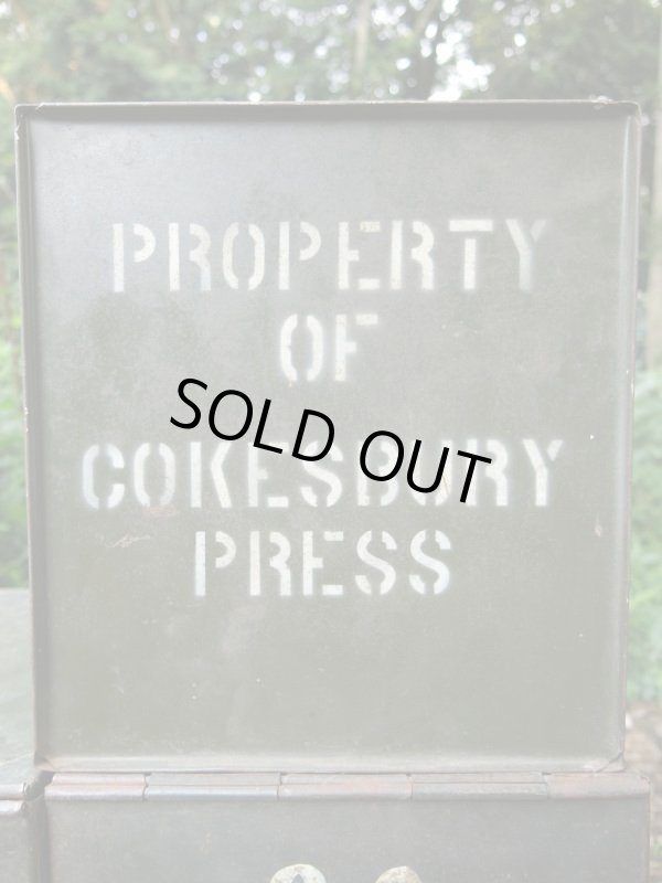 画像4: USA輸入 VINTAGE ビンテージ ステンシル メタル ロッカー RABBITS