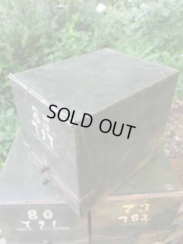 画像3: USA輸入 VINTAGE ビンテージ ステンシル メタル ロッカー SQUIRRELS