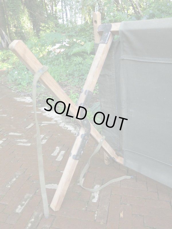 画像7: 40s VINTAGE US Army COT FOLDING CANVAS アメリカ軍 ビンテージ コット