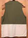 画像4: ＳＡＬＥ！\17850 → \10710 ！送料込！ ELNEST エルネスト TRIBESMAN VEST 【GREEN×NATURAL】