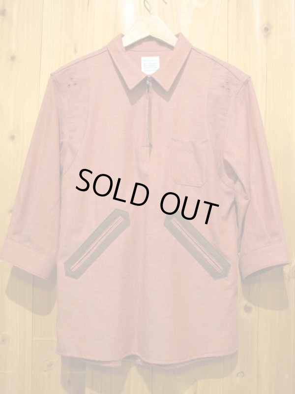 画像1: ＳＡＬＥ！\17850 → \10710 ！送料込！ ELNEST エルネスト IYOMANDE 7/S SHIRT 【RED】