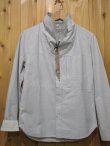 画像1: 半額SALE！！　LAMOND スタンドネックシャツ　GRAY