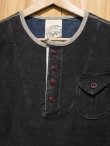 画像2: ＳＡＬＥ！送料・代引き手数料無料！定価￥１３６５０→￥９５００！Gypsy & sons Indigo Henleyneck T-shirts 硫化ブラック