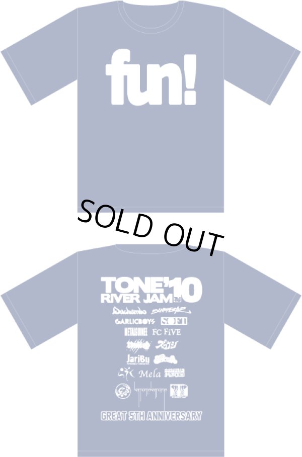 画像1: TONE RIVER JAM'10 オリジナルTシャツ