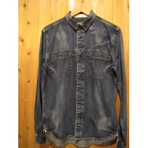 画像: SALE！\20790→￥１００００！ Gypsy & sons 8oz DENIM WORKMAN SHIRT BLUE