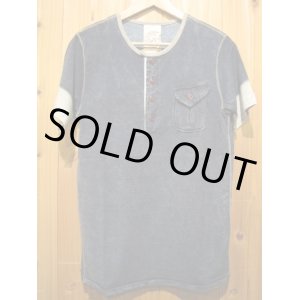 画像: ＳＡＬＥ！送料・代引き手数料無料！定価￥１３６５０→￥９５００！　Gypsy & sons Indigo Henleyneck T-shirts インディゴ（濃）