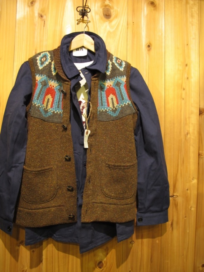 画像: SALE！！\22890→\14900 ！Gypsy & sons TW カウチンベスト BROWN