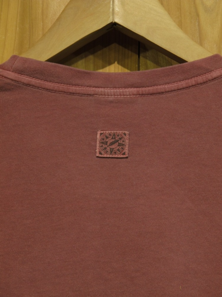 画像: 半額SALE！！\9240→\4620！BIAS バイアス ダルメシアンモチーフ　L/S TEE　BURGUNDY