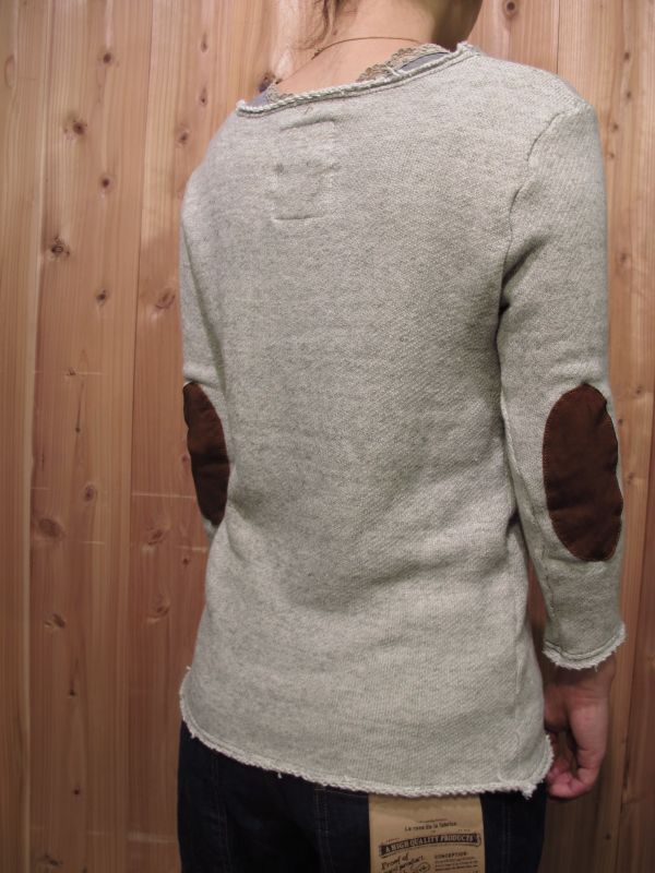 画像:  La rosa de la fabrica sweat cutsew gray