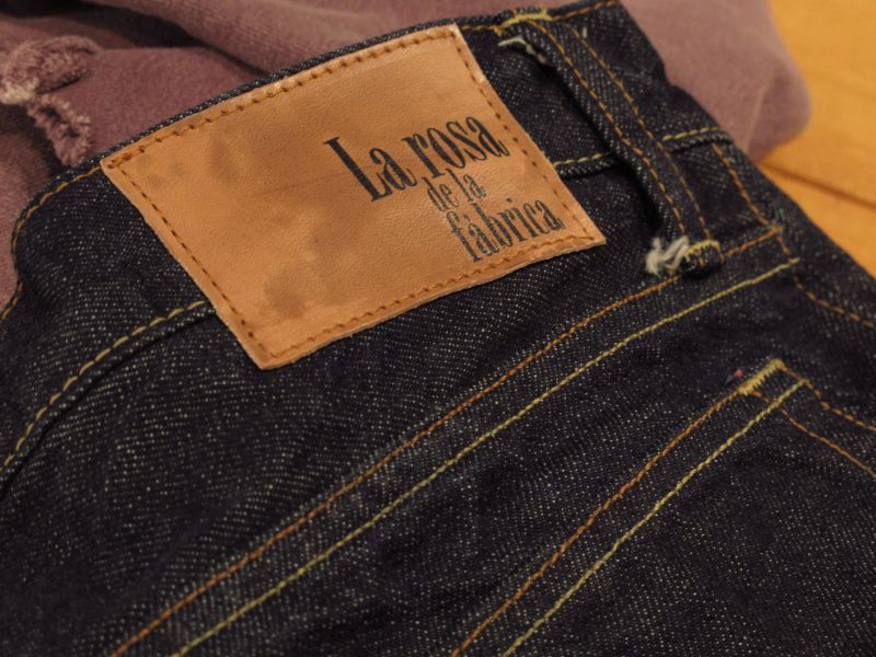 画像: La rosa de la slim fit denim pants one wash