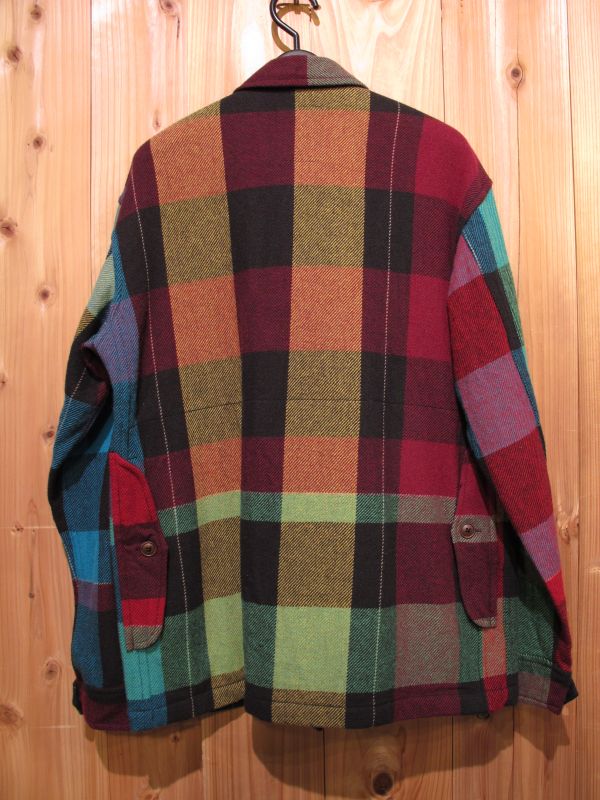 画像: SALE！！\39900→\23940！Gypsy & sons WOOL CRAZY BLOCKCHECK SIZE L