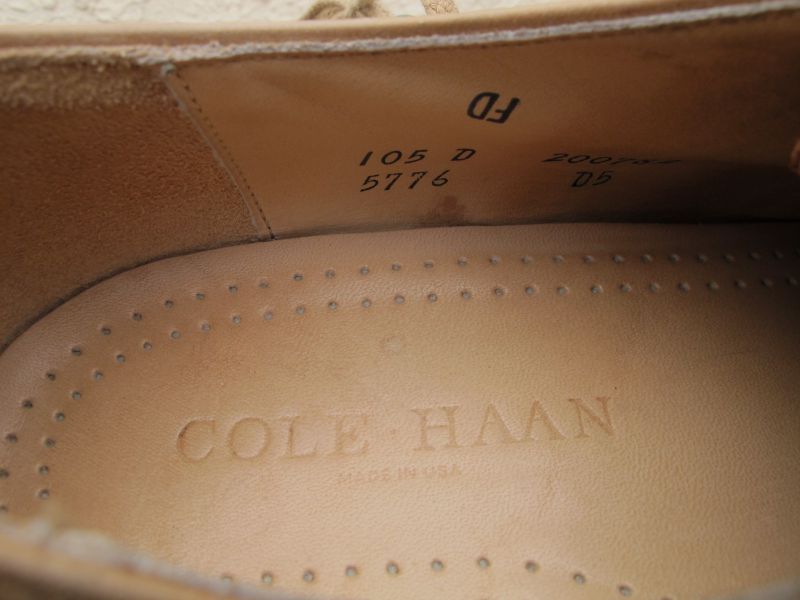 画像: 送料無料！USA製 COLE HAAN コールハーン サドルシューズ ヌバック