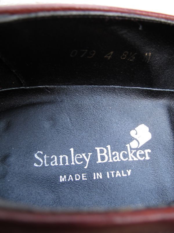 画像: stanley blacker スタンリーブラッカー タッセル フリンジ  ローファー シューズ