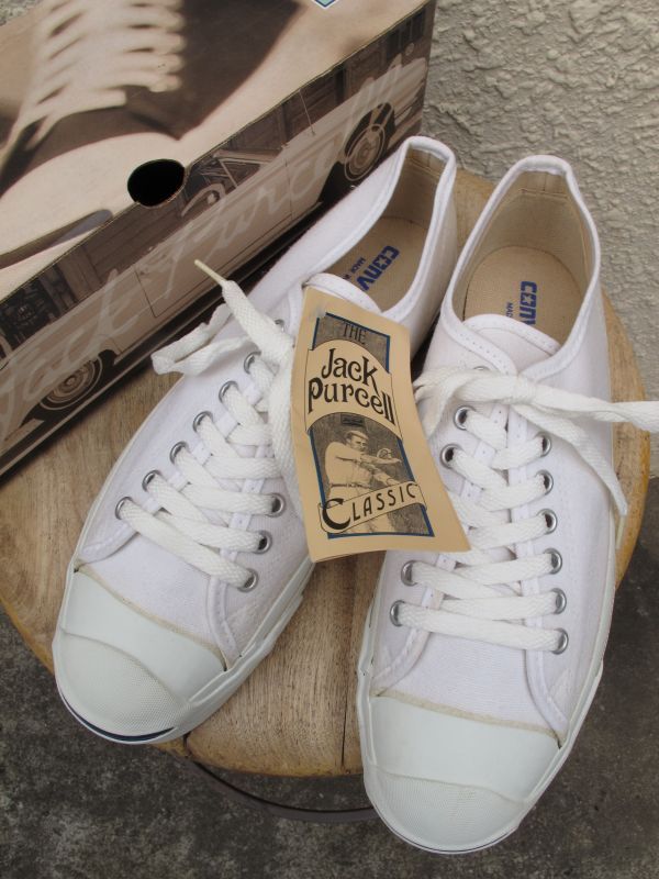 USA製 デッドストック CONVERSE コンバース JACK PURCEL LOW ジャックパーセル A